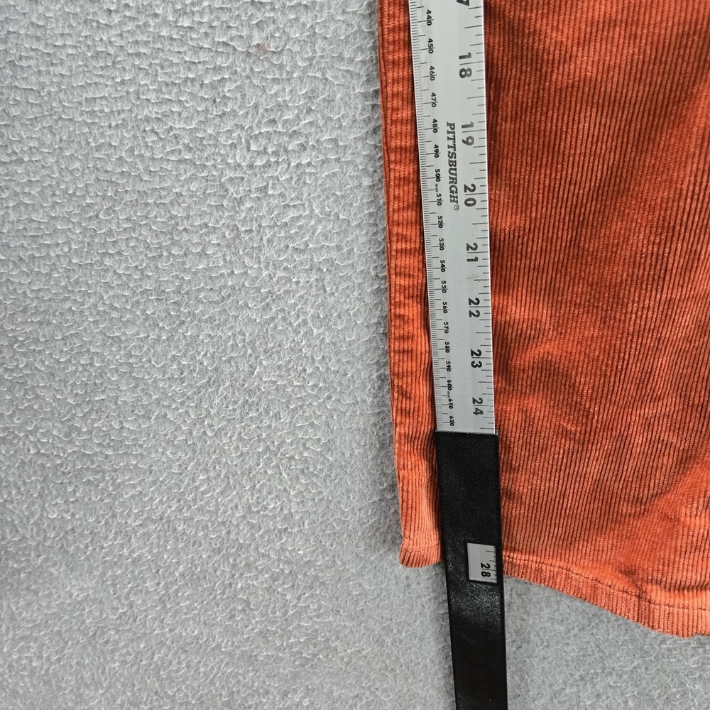Pilcro Women Pants 26 Rust Overalls Corduroy The Wanderer Overall 28" Inseam - Picture 11 of 14